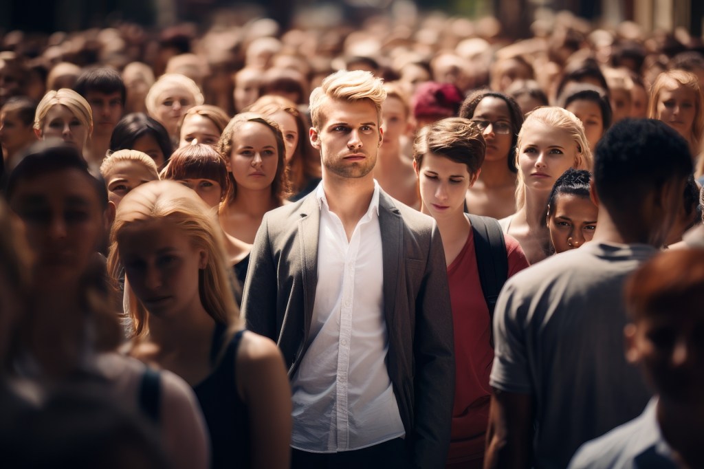 alone in a crowd-leadership-integrity