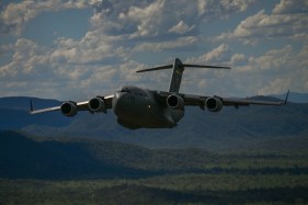 C-17 Globemasters muster down under for Exercise Global Dexterity
