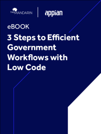 eBook: 3 Steps to Efficient Government Workflows with Low-Code
