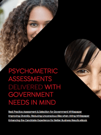 eBook: Psychometric assessments delivered with government needs in mind