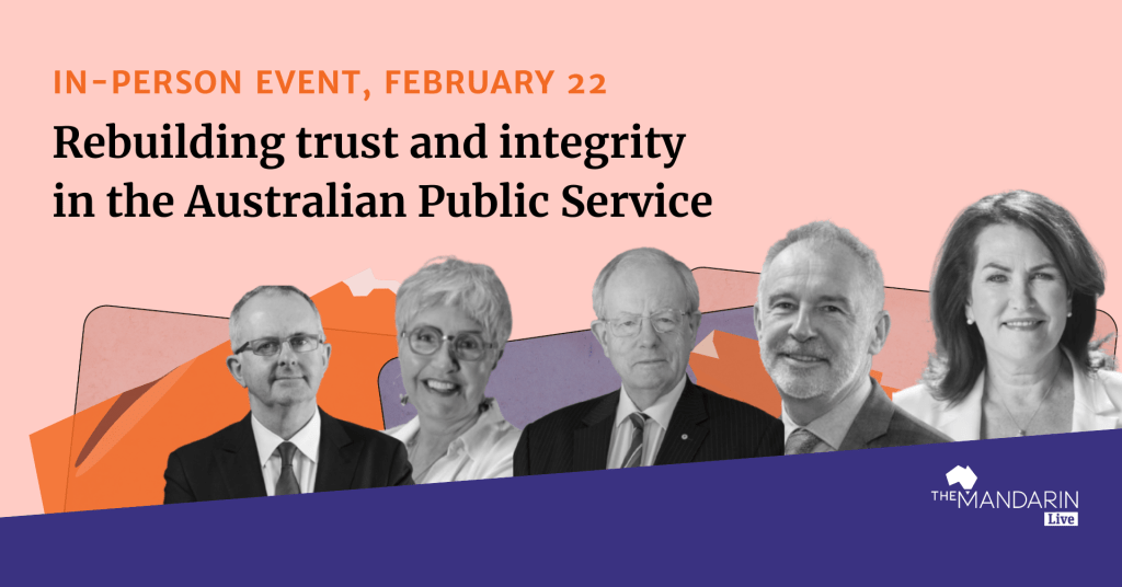 The Mandarin Live: Rebuilding trust and integrity in the Australian Public Service image