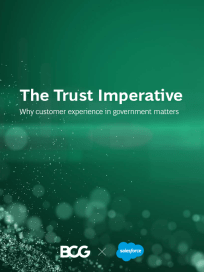 eBook: The trust imperative – why customer experience in government matters