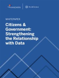 Whitepaper: Citizens & Government – Strengthening the relationship with data